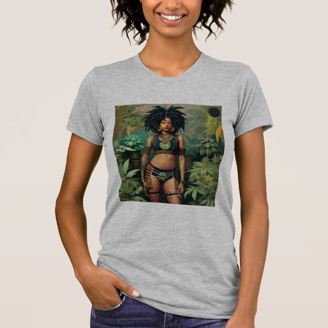 Camiseta Reina del reloj Cheeba Heather T-Shirt (Anverso)