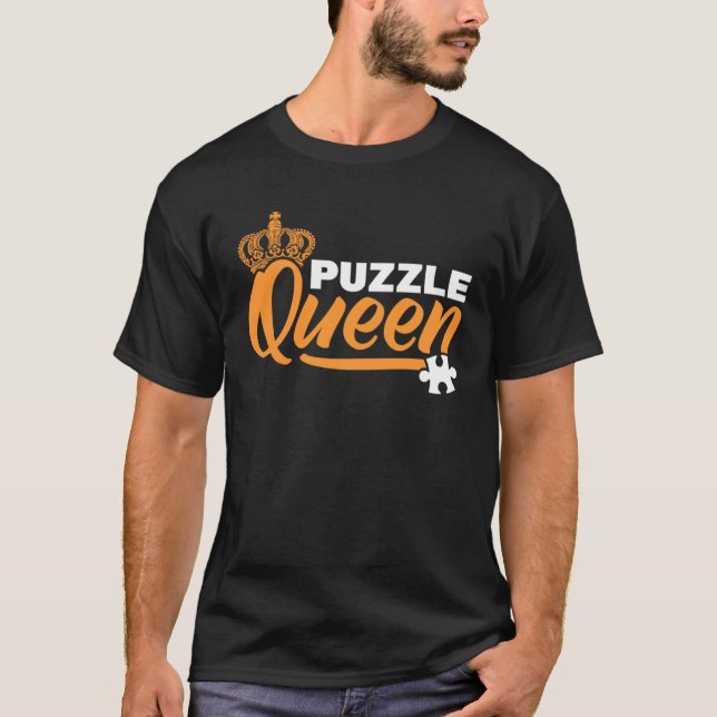 Camiseta Reina del rompecabezas (Anverso)