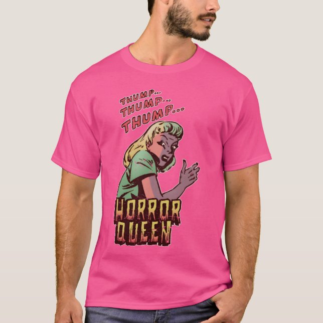 Camiseta Reina del terror vintage (Anverso)