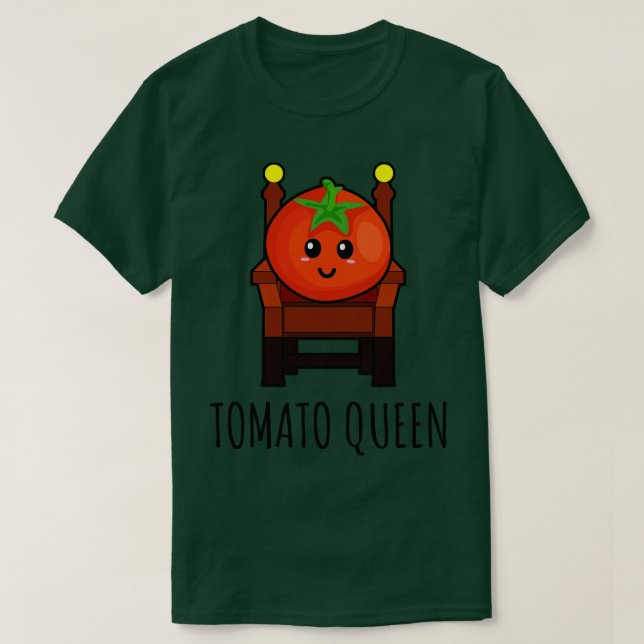 Camiseta Reina del tomate (Diseño del anverso)