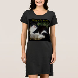 Camiseta Reina del vestido del gato del jardín