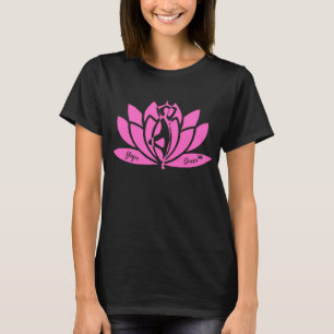 Camiseta Reina del yoga para las mujeres