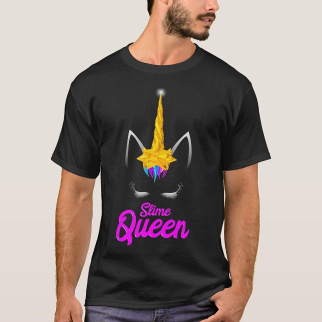 Camiseta Reina delgada para amantes de unicornio_3 (Anverso)
