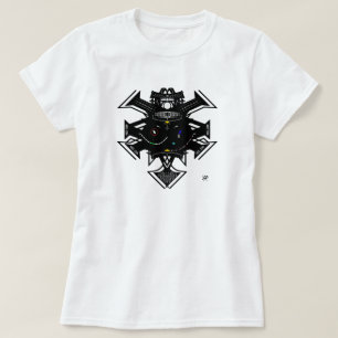 Camiseta Reina diosa (¿alienígena?) retrato v1