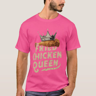 Camiseta Reina divertida del pollo frito Amor genial Pollo