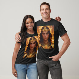 Camiseta Reina Dorada de Fantasía