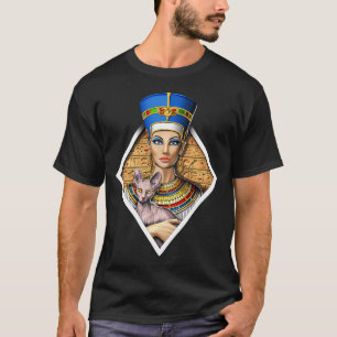 Camiseta Reina egipcia Nefertiti