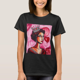 Camiseta Reina el día de San Valentín