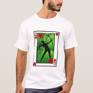 Camiseta reina elegante del archer de corazones