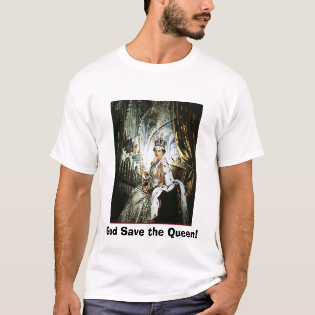 Camiseta Reina Elizabeth (Anverso)