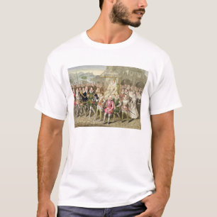 Camiseta Reina Elizabeth I en la procesión con sus