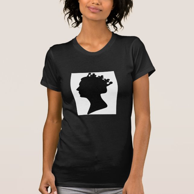 Camiseta Reina Elizabeth II (Anverso)