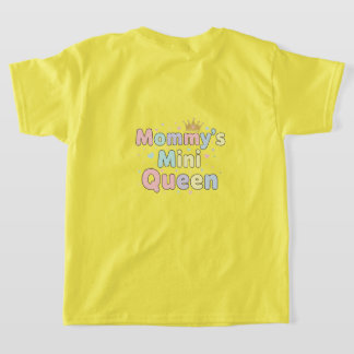 Camiseta Reina En Amarillo