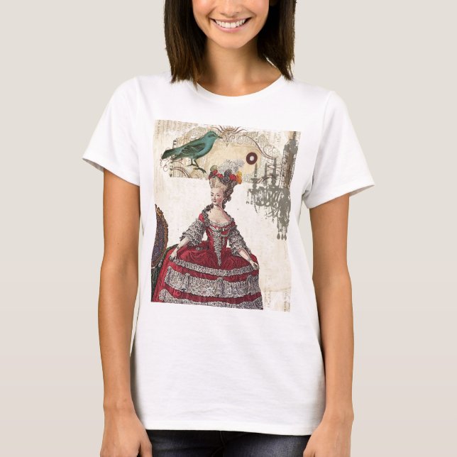 Camiseta Reina francesa de candelier de París Marie Antoine (Anverso)