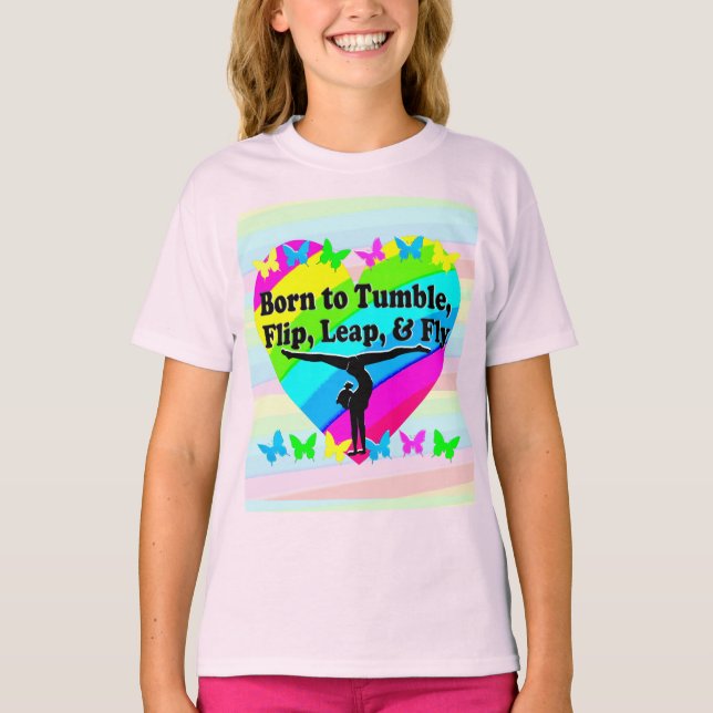CAMISETA REINA GIMNASTICA DE VUELO ALTO (Anverso)