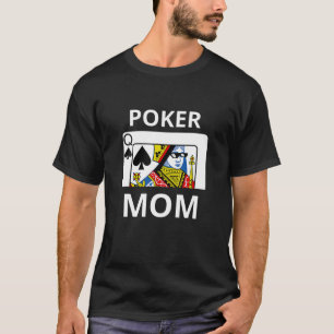 Camiseta Reina Guay De Espadas Jugando Tarjeta De Poker Mam
