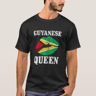 Camiseta Reina guyanesa Reina guyanesa Bandera Orgullo Gi V