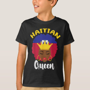 Camiseta Reina haitiana Día de la Bandera de la Independenc