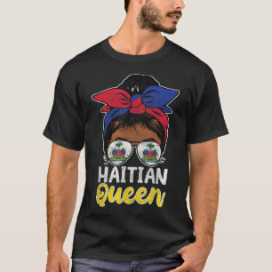 Camiseta Reina haitiana Día de la Bandera de la Independenc
