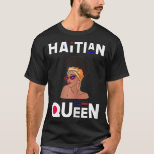 Camiseta Reina haitiana Reina haitiana bandera haitiana org
