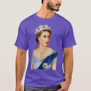 Camiseta Reina II - Elizabeth Inglaterra - Reina de Inglate
