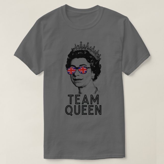 Camiseta Reina II - ElizabethS Inglaterra - Reina de Inglat (Diseño del anverso)
