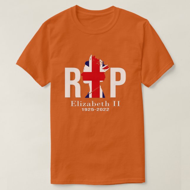Camiseta Reina II - ElizabethS Inglaterra - Reina de Inglat (Diseño del anverso)