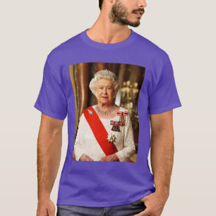 Camiseta Reina II - ElizabethS Inglaterra - Reina de Inglat