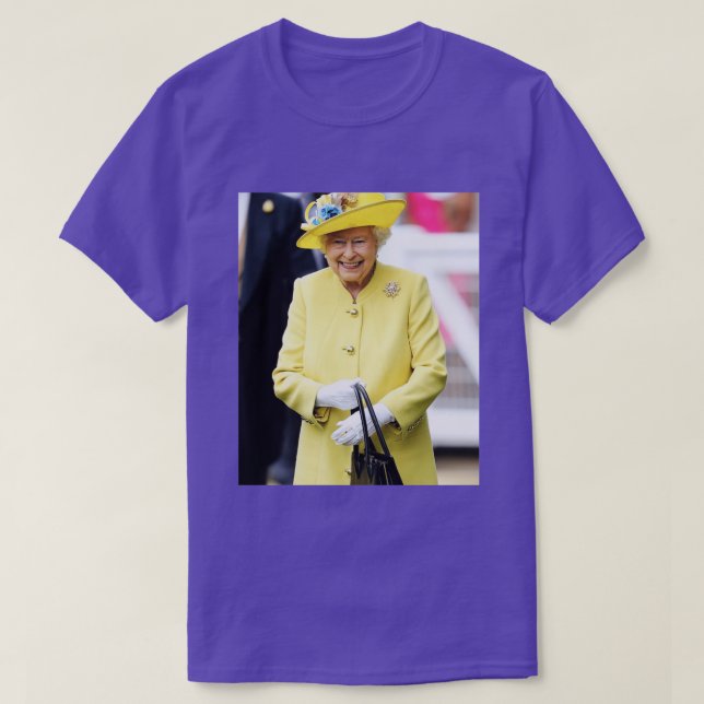 Camiseta Reina II - ElizabethS Inglaterra - Reina de Inglat (Diseño del anverso)