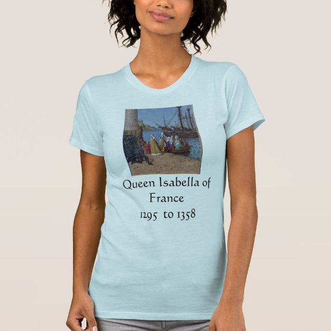 Camiseta Reina Isabel de Francia (Anverso)