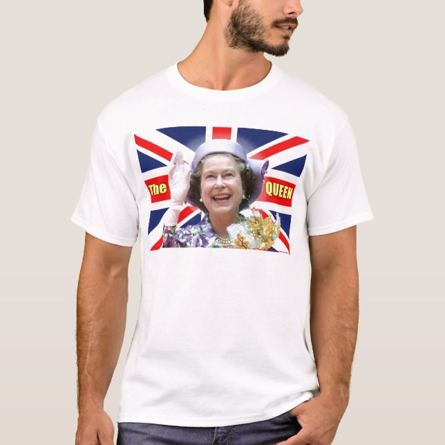 Camiseta Reina Isabel II (Anverso)