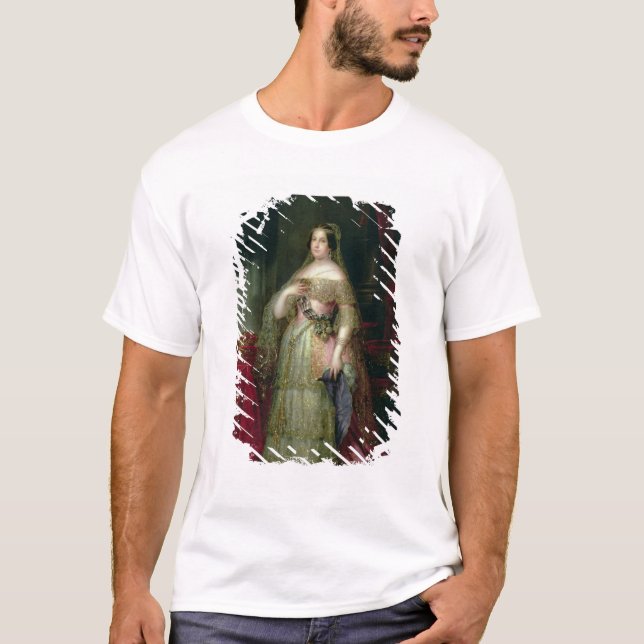 Camiseta Reina Isabel II de España (Anverso)
