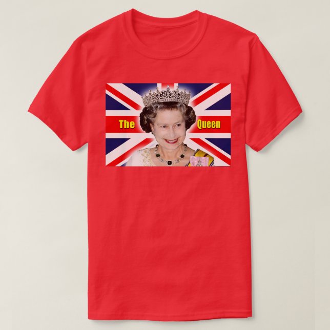 Camiseta Reina Isabel II de Su Majestad - La Reina Profesio (Diseño del anverso)