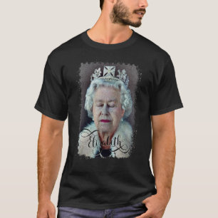 Camiseta Reina Isabel II Reina de la Corona Británica