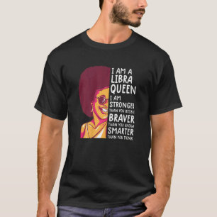 Camiseta Reina Libra de mujeres mujeres astrología zodiaco