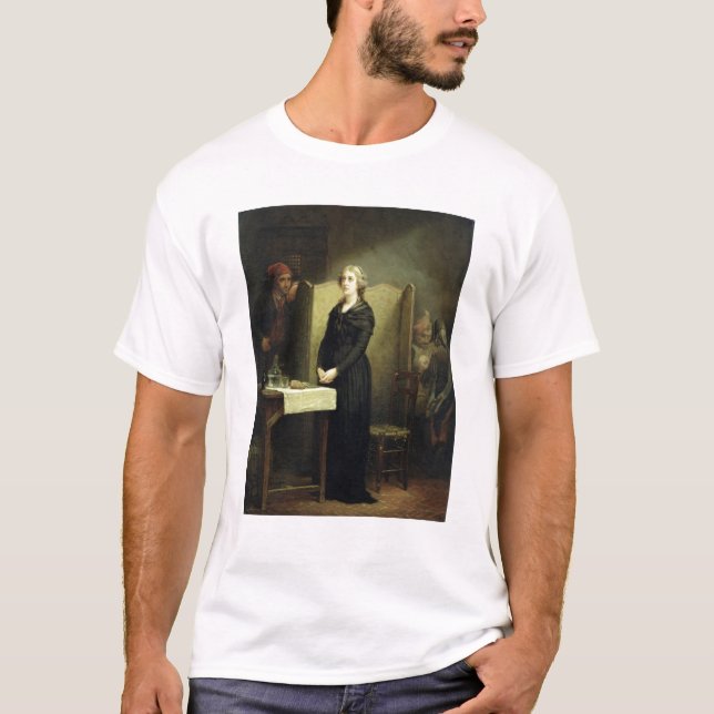 Camiseta Reina Marie Antonieta en el Conciergerie (Anverso)