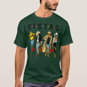 Camiseta Reina Melanin de Sistas Negros Regalo Africano-Est