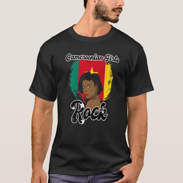 Camiseta Reina Melanin, la orgullosa princesa camerunesa (Anverso)