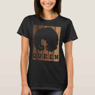 Camiseta Reina Melanin Mes de Historia Negra Afroamericana