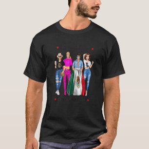 Camiseta Reina Mexicana Zodiaco Mujer Capricornio Vibra Nac