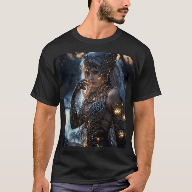 Camiseta Reina Mística de la Luz (Anverso)