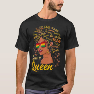 Camiseta Reina Mujeres Negras Mes de Historia Negra Orgullo
