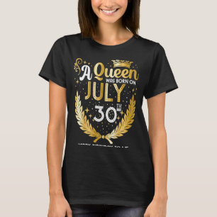 Camiseta Reina nacida el 30 de julio de 2014