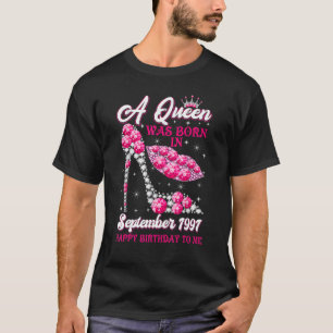 Camiseta Reina nacida en septiembre de 1991 31ª mujer
