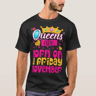 Camiseta Reina nació un viernes en noviembre, Princesa feli