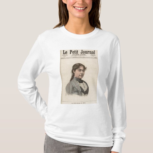 Camiseta Reina Natalija de Serbia (Anverso)