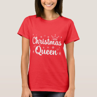 Camiseta Reina navidad