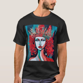 Camiseta Reina navidad