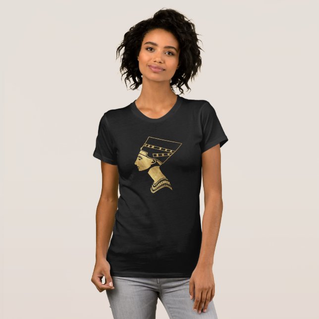 Camiseta Reina Nefertiti (Anverso completo)