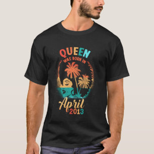Camiseta Reina Negra Abril 2013 Octavo cumpleaños Chicas Mu